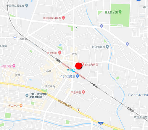 茂原駅 周辺地図